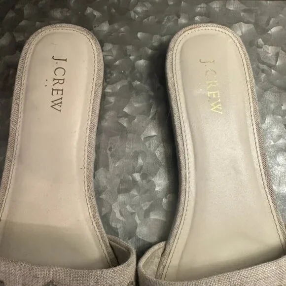 J crew factory jeweled Slides womans Size 9 - Picture 2 of 7